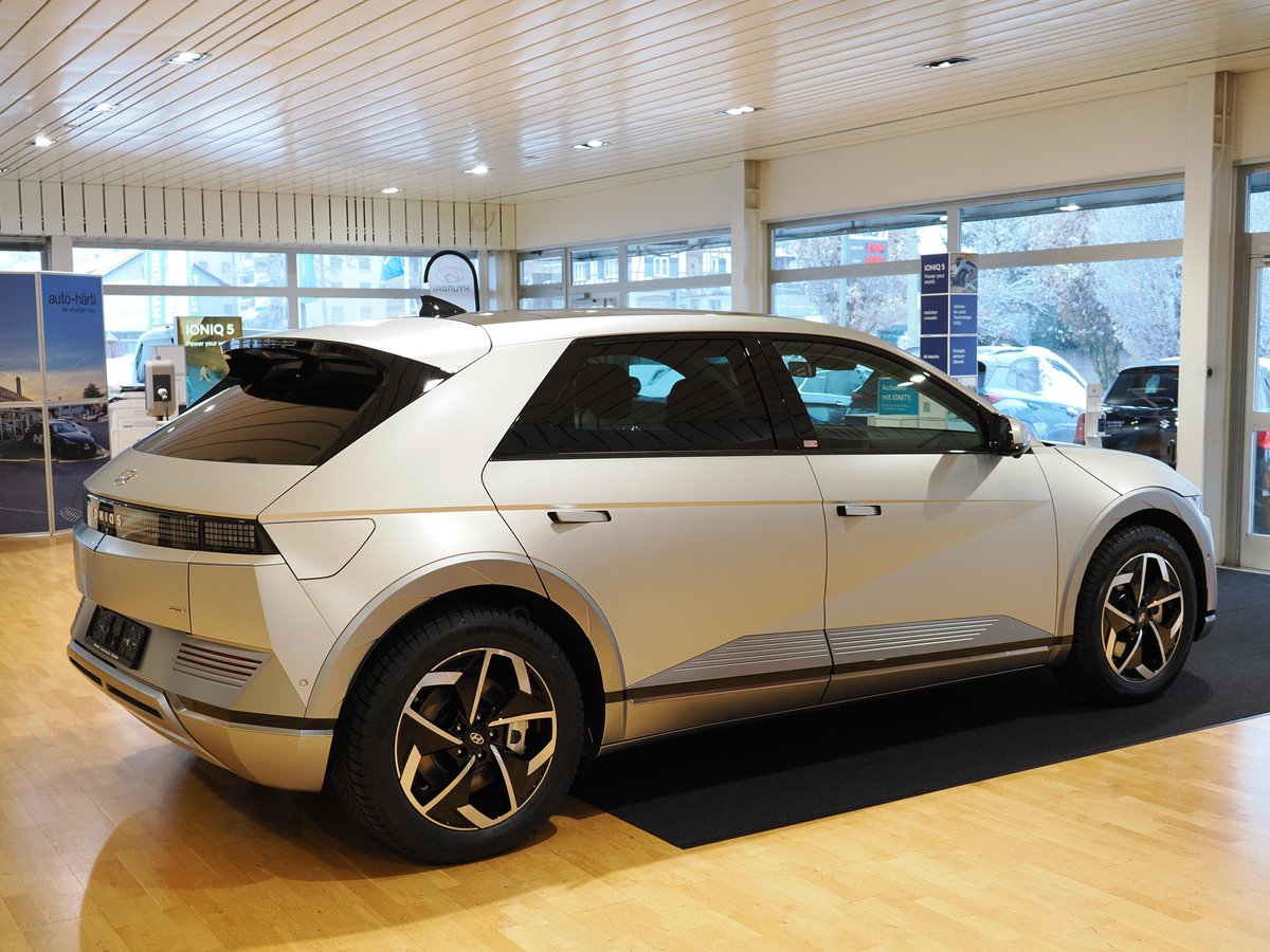 david_crawshaw's tweet photo. @MrProWestie Yep, had an EV for a few years. We are waiting on a new IONIQ 5, which is another scaled up MK1 Golf clone! 
Can't wait. https://t.co/GS0h24lWDh