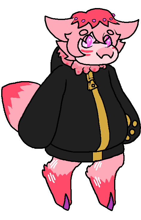 HalcyonJust's tweet photo. @SpoodyD Also a hybrid!

Not... super accurate? 

But I liked the coloration of pink crab spiders and fuzzy caterpillars like the tiger moth/centipedes just. I'unno. I felt like it'd click? And it did! 

(Art's by my best babe IN THE WORLD... sogfleshhh) https://t.co/7vVrmA2lys