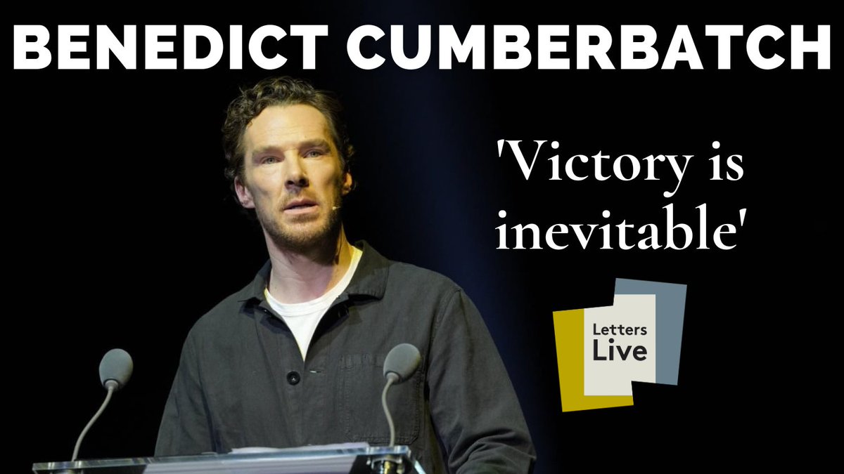 letterslive's tweet photo. Last night, Benedict Cumberbatch read Alexei Navalny's last letter, sent weeks before Navalny paid the ultimate price for his beliefs, dying in a Siberian prison after years of relentless campaigning against corruption.

Watch this incredible letter now: https://t.co/294WCeJVgL https://t.co/d8tbgQWdQB