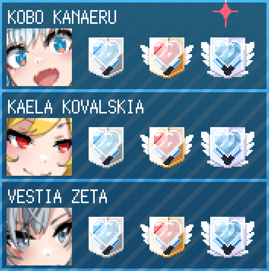 Took a bit longer than I thought, but I finally got it all done. Gachikoi for all ID

#HoloCure

On a side note: that's a lot of fireworks~