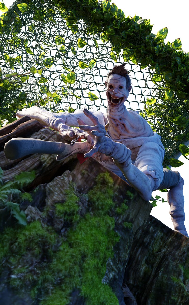 Denissolution's tweet image. Dennis has found a new weapon (Happy Unknown)

Hey @DeadbyDaylight how did it get that axe? 🤔🪓