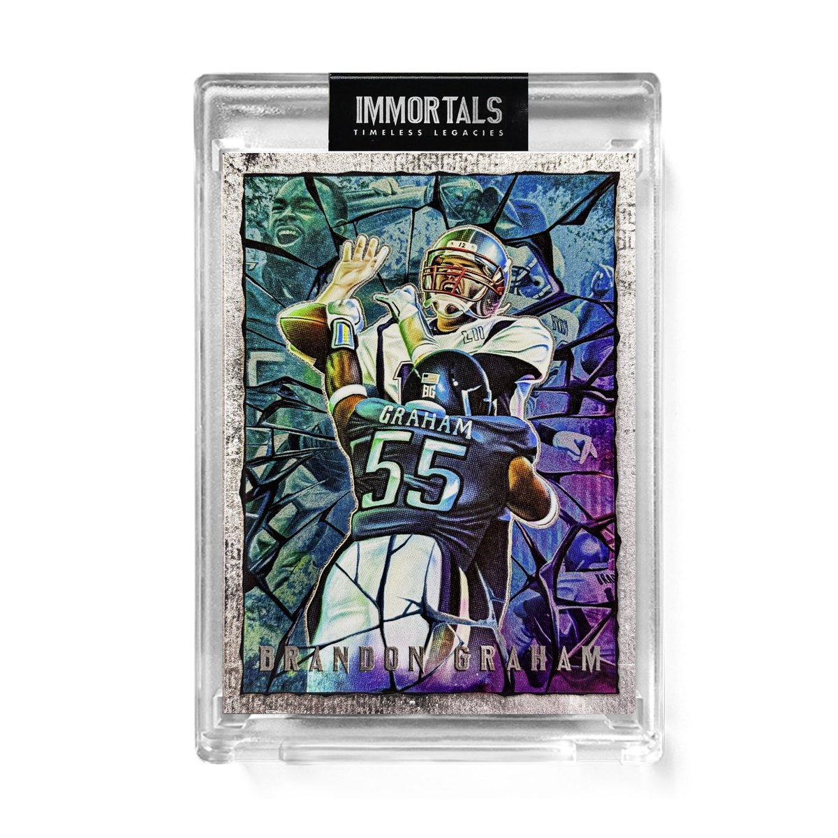 Spector Art (@spector_art) on Twitter photo The Sack Heard Around The World 🌎 WE ARE LIVE ‼️ SPECTOR X BG “BREAKTHROUGH” Immortals™️ trading card II with <a href="/brandongraham55/">Brandon Graham</a> 😤 Only 1,552 cards in existence
AVAILABLE NOW spectorsportsart.com/products/jorda…
One of the greatest moments in Philly Sports History ✍️ #eaglesnation The Sack Heard Around The World 🌎 WE ARE LIVE ‼️ SPECTOR X BG “BREAKTHROUGH” Immortals™️ trading card II with <a href="/brandongraham55/">Brandon Graham</a> 😤 Only 1,552 cards in existence
AVAILABLE NOW spectorsportsart.com/products/jorda…
One of the greatest moments in Philly Sports History ✍️ #eaglesnation