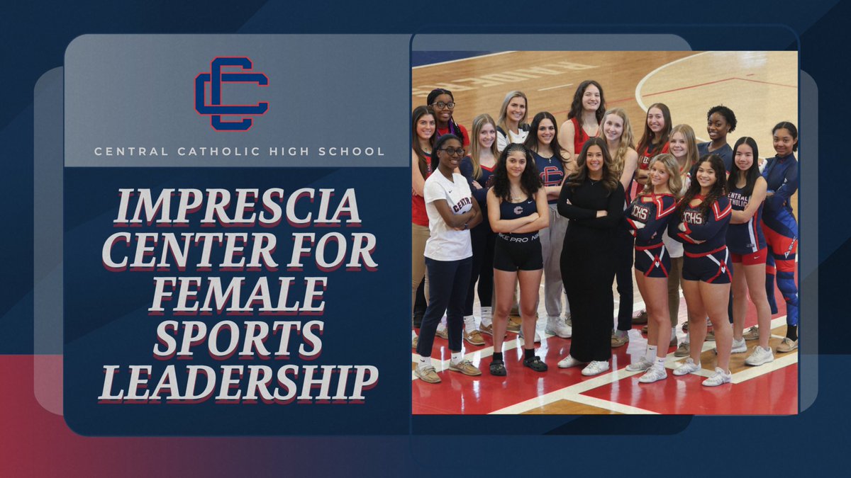 “This isn’t just about breaking barriers; it’s about shattering ceilings, smashing stereotypes, and amplifying the voices of our female athletes and leaders,” states President Chris Sullivan ‘81. centralcatholic.net/the-imprescia-…