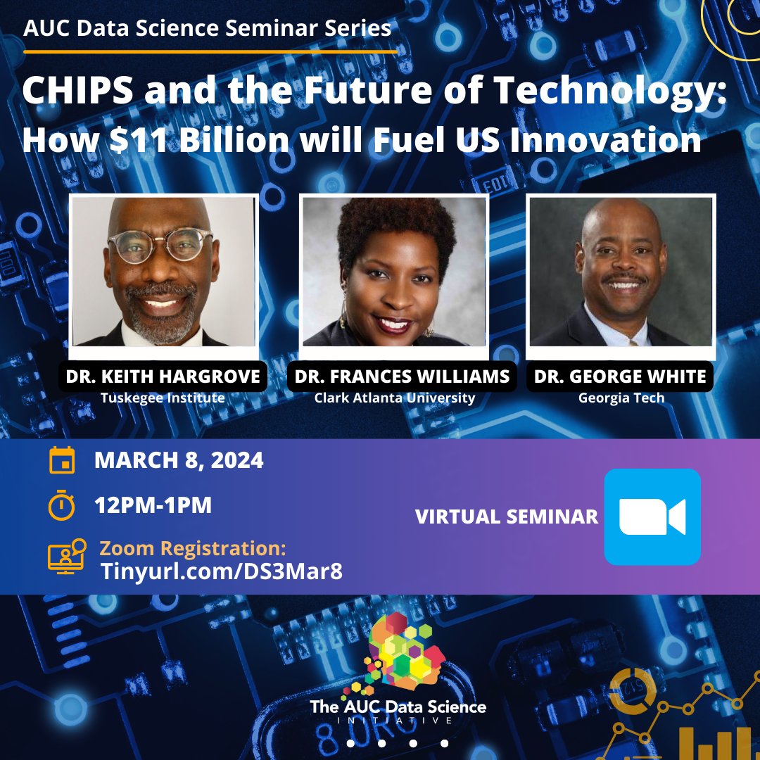 New Seminar in our DS^3 Series!  
REGISTER FREE: tinyurl.com/ds3mar8
