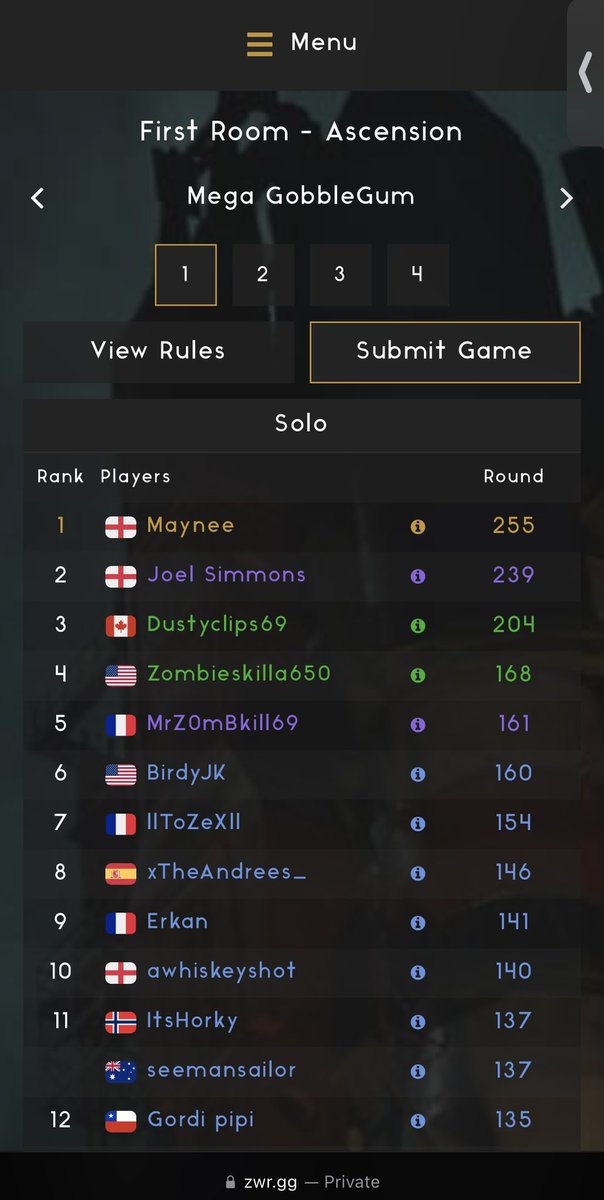 xTrxpo's tweet image. 20+ hours streamed round 175+ PlayStation World Record on the way to take the console World Record 🫡🔥

Live on YouTube - youtube.com/@Z2Otrapo?si=h…

@TeamZero2One #Z2OonTop #ZERO2GOLD #BO3zombies