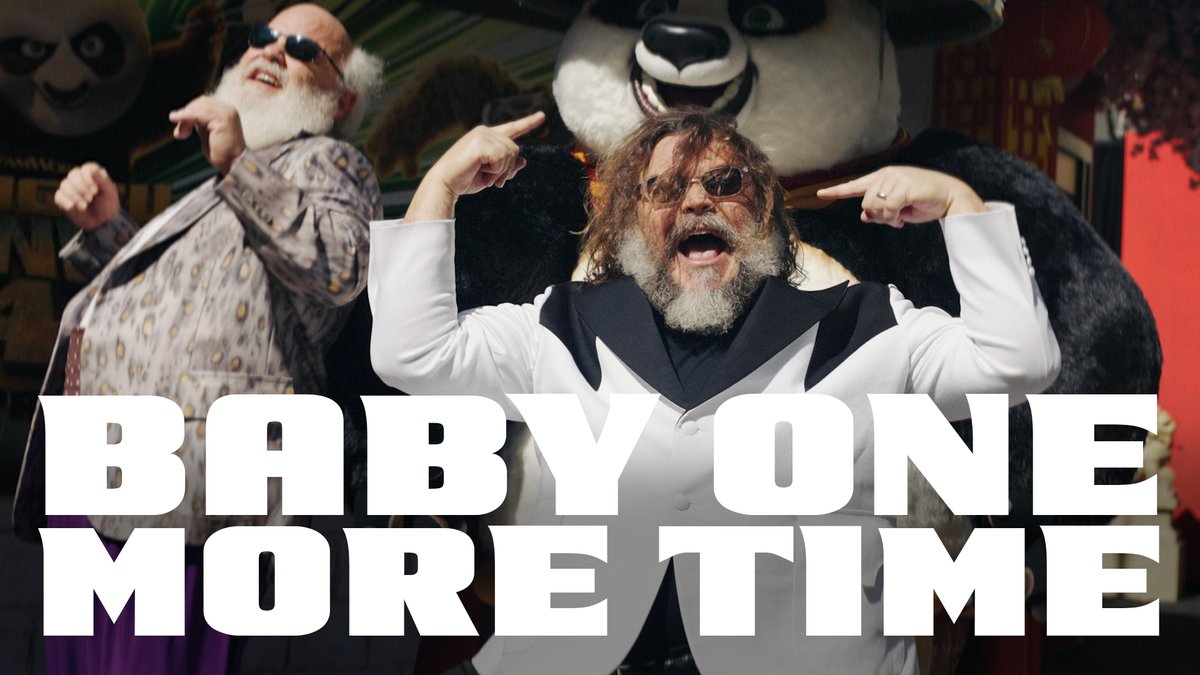 tenaciousd's tweet image. …Baby One More Time 🙏🏼
#KungFuPanda 4 in theaters this Friday #SKADOOSH 💥
youtu.be/_oYSiPBUuC8
@jackblack @GassLeak @UniversalPics @Dreamworks