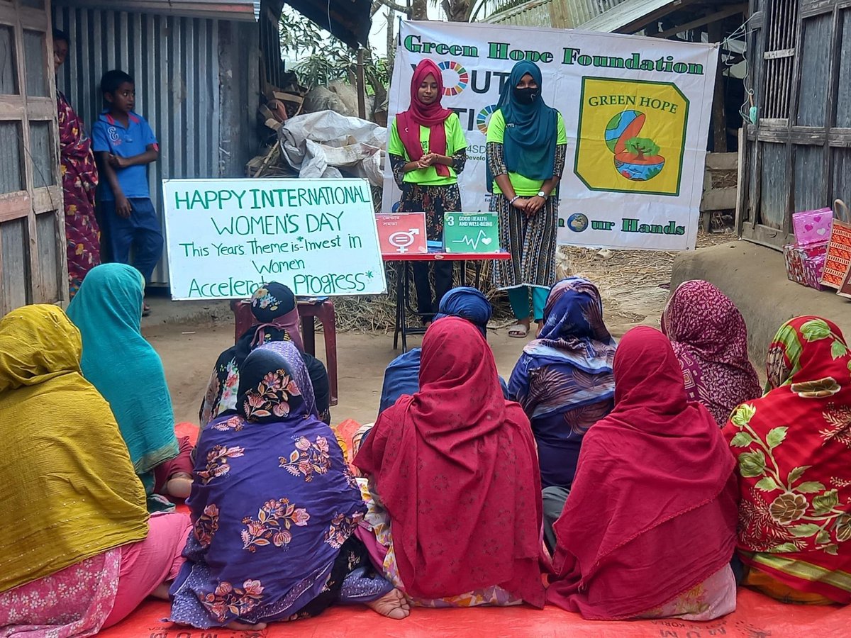 Happy #InternationalWomensDay! GHF Bangladesh conducted a Women’s Health workshop for the women in an extremely marginalized community, using fun activities to make them realize they, too, have the right to enjoy their lives like other members of their families! #WomenPower #SDG5