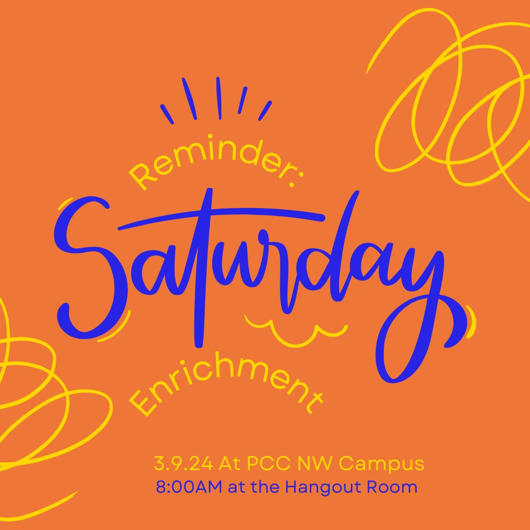 Hope to see you all on Saturday morning! 🐯