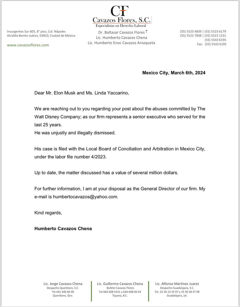 HUMBERTO CAVAZOS tweet media