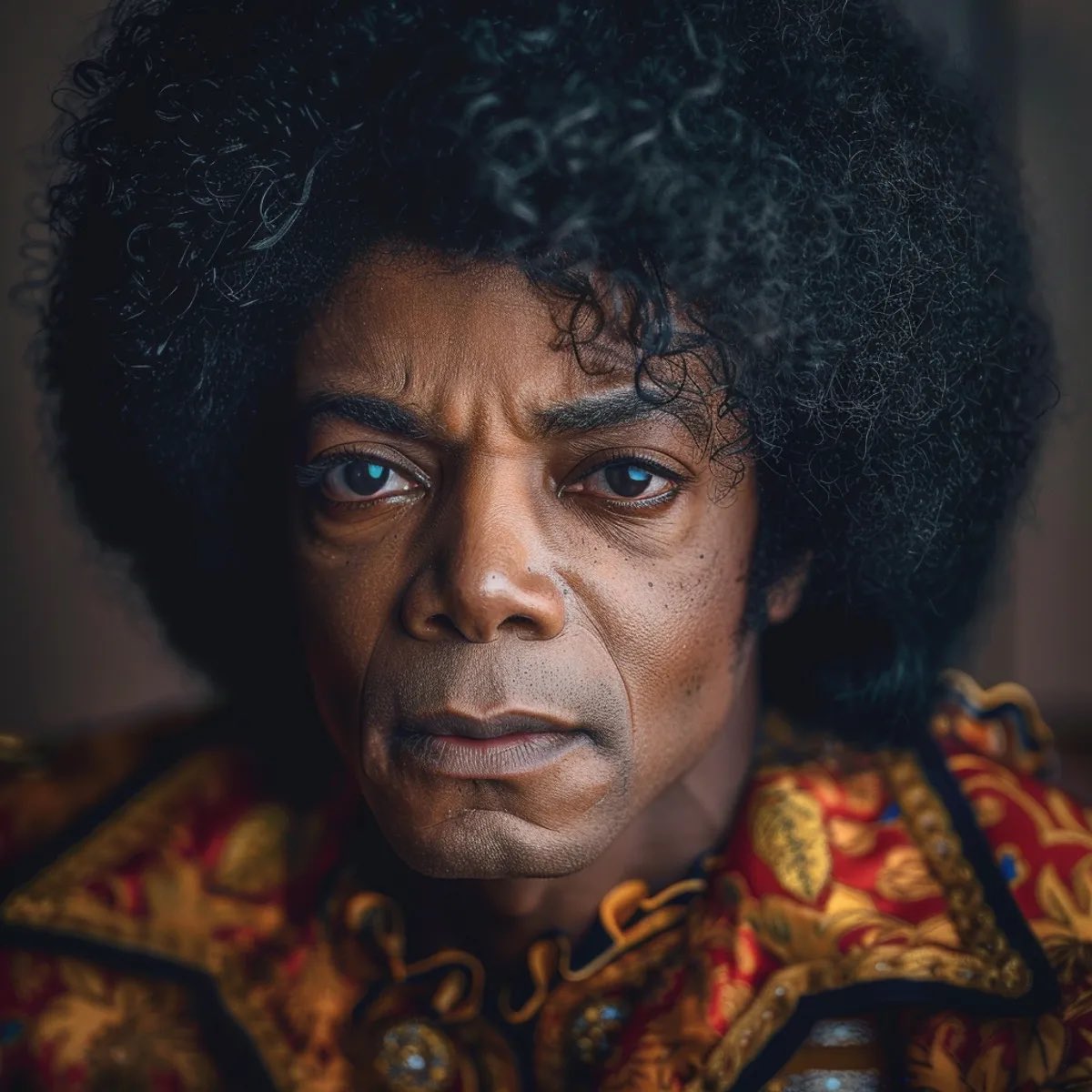 These are AI photos depicting how Michael Jackson would have looked like if he had aged without cosmetic procedures…