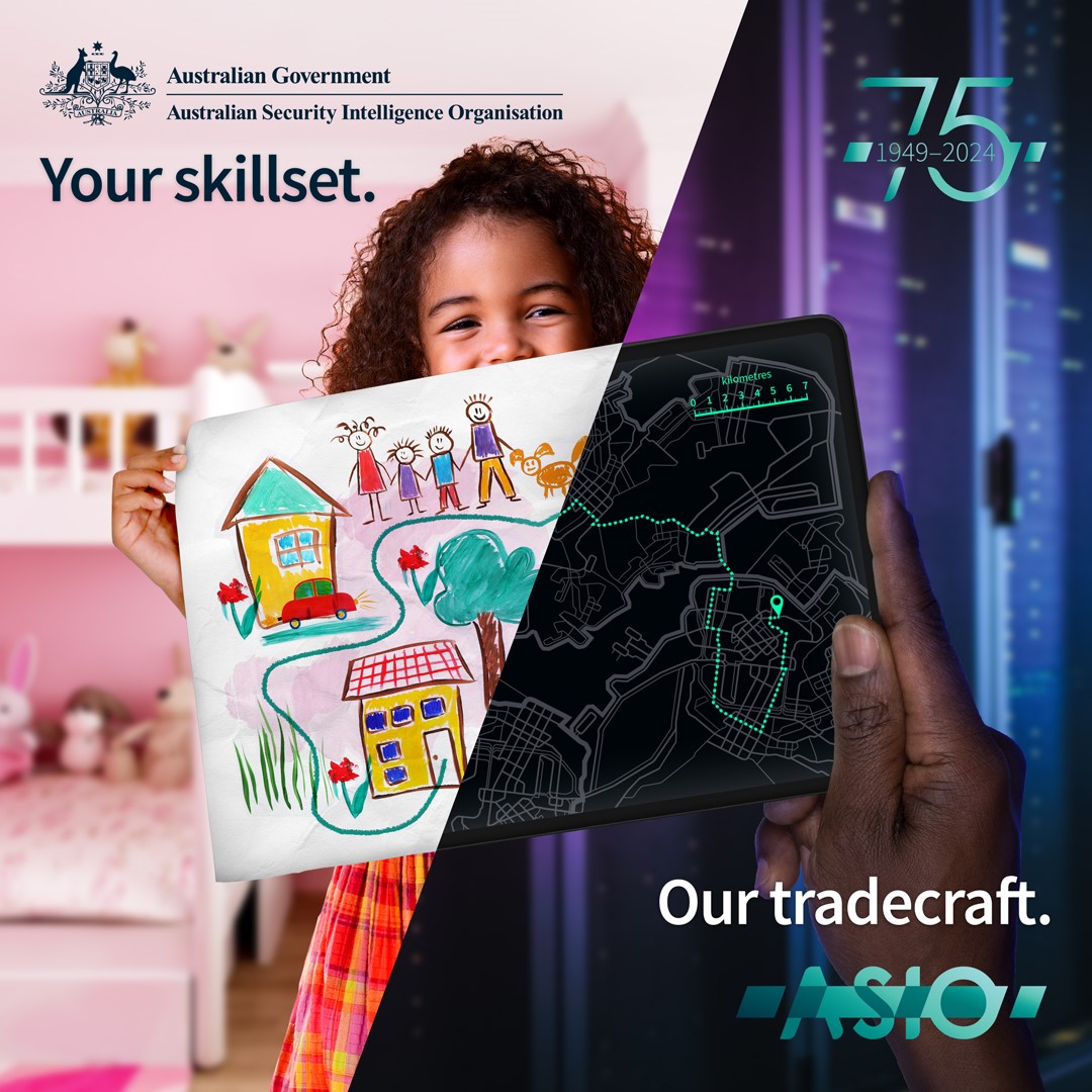 To stop terrorists & catch spies, #ASIO needs people from all walks of life. Join the mission as an #intelligence professional to learn skills & tradecraft that will set you up for an exceptional career at ASIO. Apply now at asio.gov.au/careers