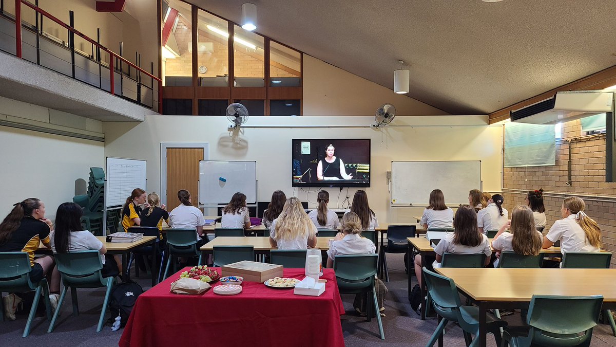 HighNSW's tweet photo. Today we celebrate past &amp; present achievements of women, &amp; promote the importance of championing greater gender equity. 20 Orange High students have joined  over 800 Year 11 students across NSW in a seminar run by the NSW Parliament to celebrate International Women's Day. 🐝 https://t.co/TdoNqBpKyi