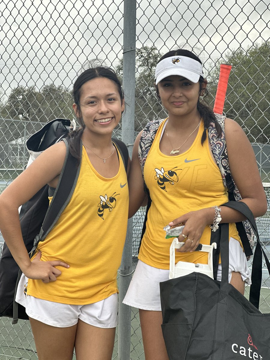 CONGRATS to Jade Ayala & Abby Owen for winning 2nd place in JV Girls Doubles at The Dominion Spring Break Invitational! Great job ladies! 🎾👍🏽