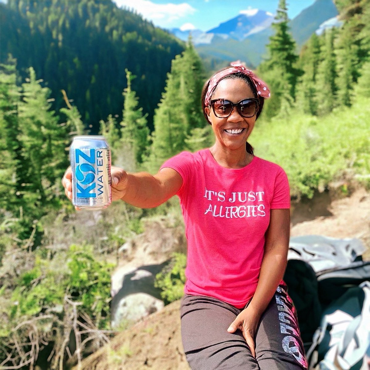 Enjoying the great outdoors with a #Koz 🏔️🌿💧

#kozwater #ecofriendly #cannedwater #nomoreplastic #water #environment #plasticfree #lonelywhalefoundation #theoceancleanup #cleanoceanproject #plasticoceans
#changingmarketsfoundation #oceanconservancy