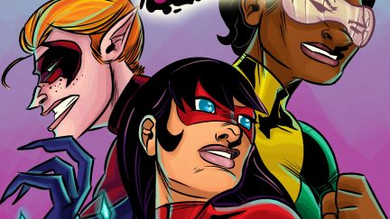 .@StefanoTerry's @TheGammaGals aims to show readers that everyone can be a #superhero. Available on @hooplaDigital from @Fanbase_Press! #Comics #Superheroes #CreatingFandoms #DnD #LibComix #IndieComics #KidLit #ComicBooks hoopladigital.com/title/13441157