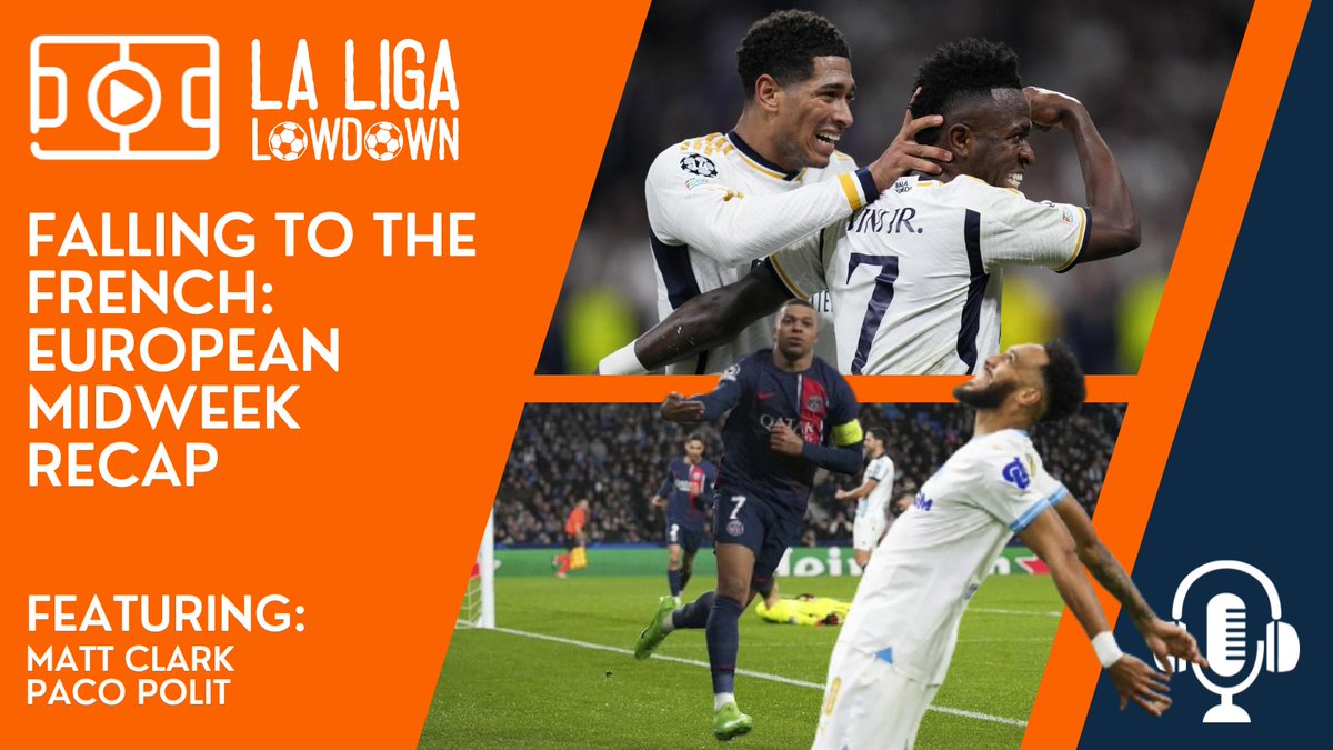 🚨 NEW PODCAST 🚨 🔒 Exclusive European midweek recap with @MattClark_08 & @pacopolitENG: 😱 Real avoid Leipzig disaster 🐢 Mbappe knocks La Real out 💀 Villarreal trainwreck in Marseille 🔗 open.substack.com/pub/lllonline/… ⬆️ Only for SUBSCRIBERS! Become one of them NOW! 🧡🇪🇸⚽️