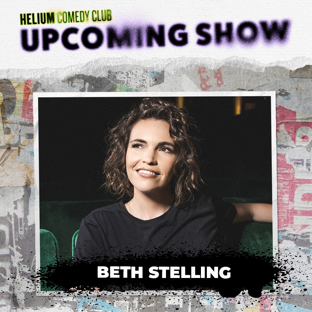 From Netflix's 'The Standups' + 'Rutherford Falls' @BethStelling is back at Helium! 🎟️ March 14 - 16 🎟️ Get tickets here: bit.ly/431tZg4