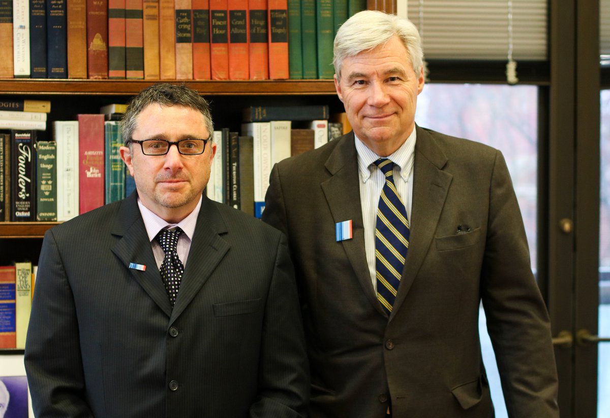 Headed to #SOTU with my guest, Frank Carini, co-founder of <a href="/ecoRInews/">ecoRI News</a>.

We’re wearing our climate stripes, and I’m hoping <a href="/POTUS/">President Donald J. Trump</a> addresses the urgent need to #ActOnClimate.