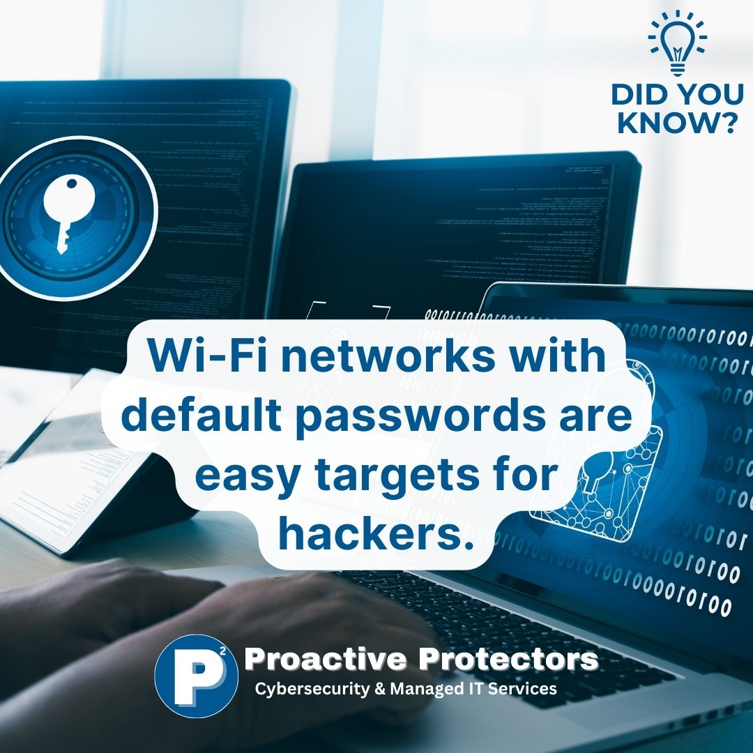 P2_Cyber's tweet image. Default passwords on Wi-Fi? Hey Hackers. Welcome to my home  #PasswordSecurity #P2 #ProactiveProtectors #Cybersecurity