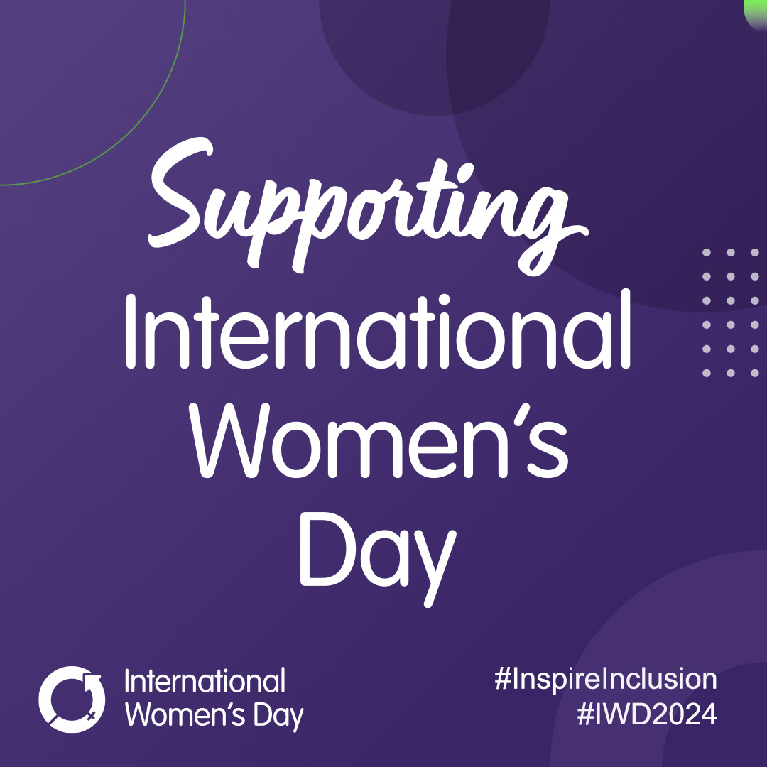 Happy International Women's Day!

Let's honour the women in our lives, uplift their voices, and work together towards a more inclusive and equal future. #Inspireinclusion #IWD2024