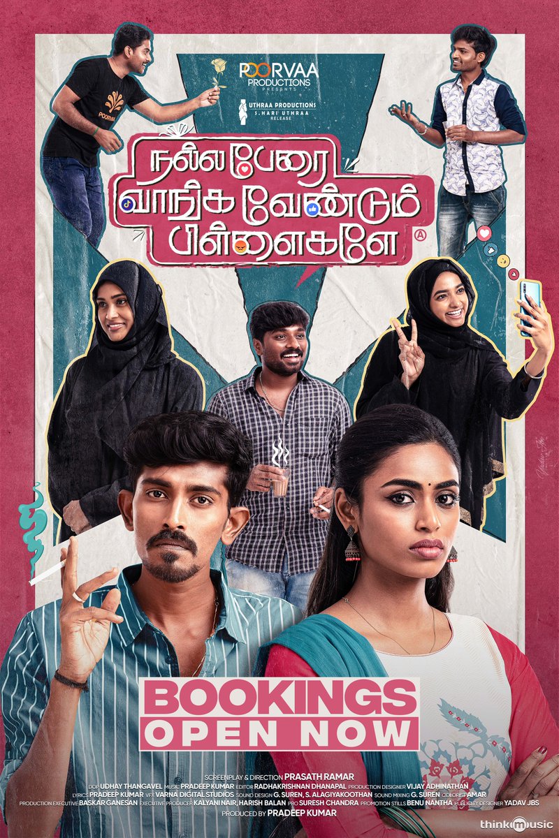 #NPVVP Don't miss out this Indie gem from Tamil Cinema. Honest, Bold & Entertaining Film from the team. Cleanly written to break many stereotypes! வாழ்த்துக்கள் 👏🏾🎊