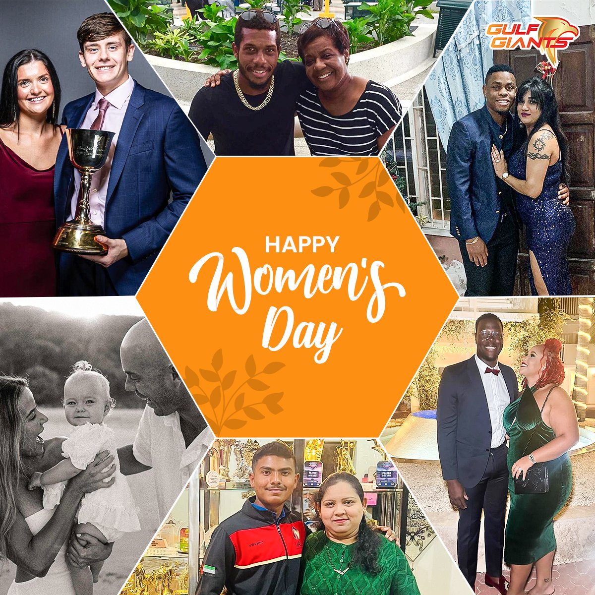 Raising a heartfelt tribute to the powerhouse behind our Giants - their unmatched strength 💪, endless love ❤️, and unwavering support 👫. #HappyInternationalWomensDay #BringItOn #GulfGiants #Adani