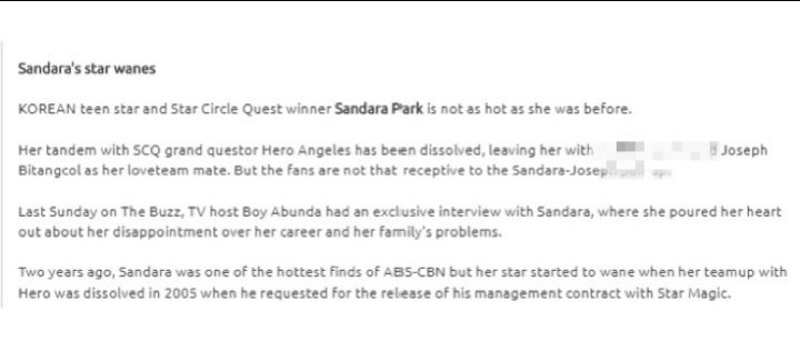 JamV120's tweet photo. @ezzahschonxxi Nalaos din siya and she admitted it on the buzz, she even cried pa nga kaya nga siya bumalik ng Korea e dahil di patok ang loveteam nila ni JB. I don't hate Sandara though pero fact yan. https://t.co/kF5ZQIP5eA