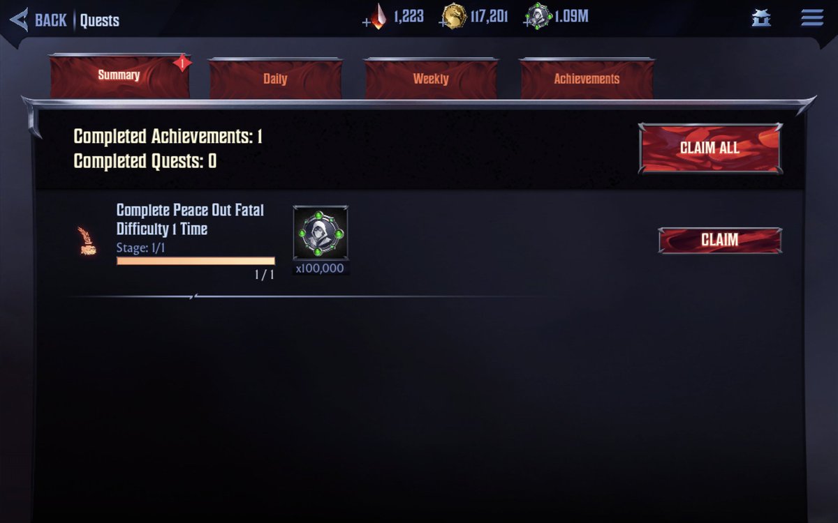 MiKeMcDnet's tweet image. Oh dear #Raiden , #Shinnok , and the #ElderGods , 
finally, FULLY COMPLETED a @mkonslaught #Khronicle ... #PeaceOut w/ @DCpeacemaker.
The TEAM: #Shadowmancer #NoobSaibot - #NoobSaibot - #Klassic #SubZero - #SubZero ... Or as I like to call, #BiHan &amp;amp; Bros. 
@JohnCena 4 the win !!