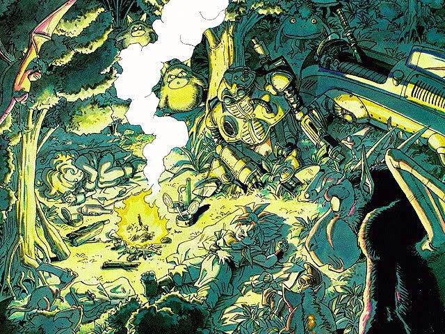 クロノメーター　絵画 クロノトリガーの一枚絵、本当に大好きです。今でも1番好きなゲームに