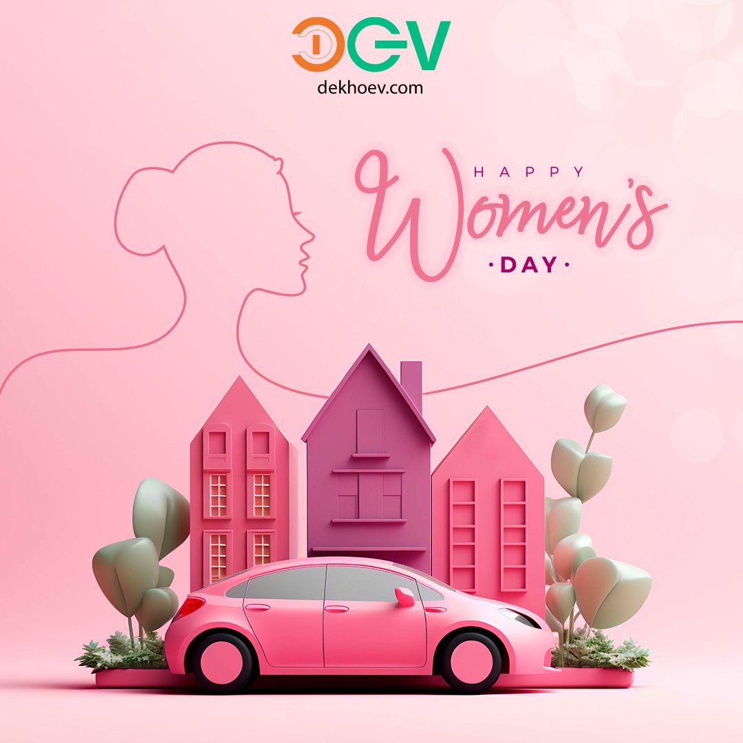 dekho_ev's tweet photo. Cheers to the celebration of womanhood, which is the definition of support, love, and compassion to make the world a better place! 🎉💐

Dekho EV wishes you a Happy Women's Day!✨

#dekhoev #happywomensday #womensday #gogreen #electicvehicle #ev https://t.co/UTH6j6sn28
