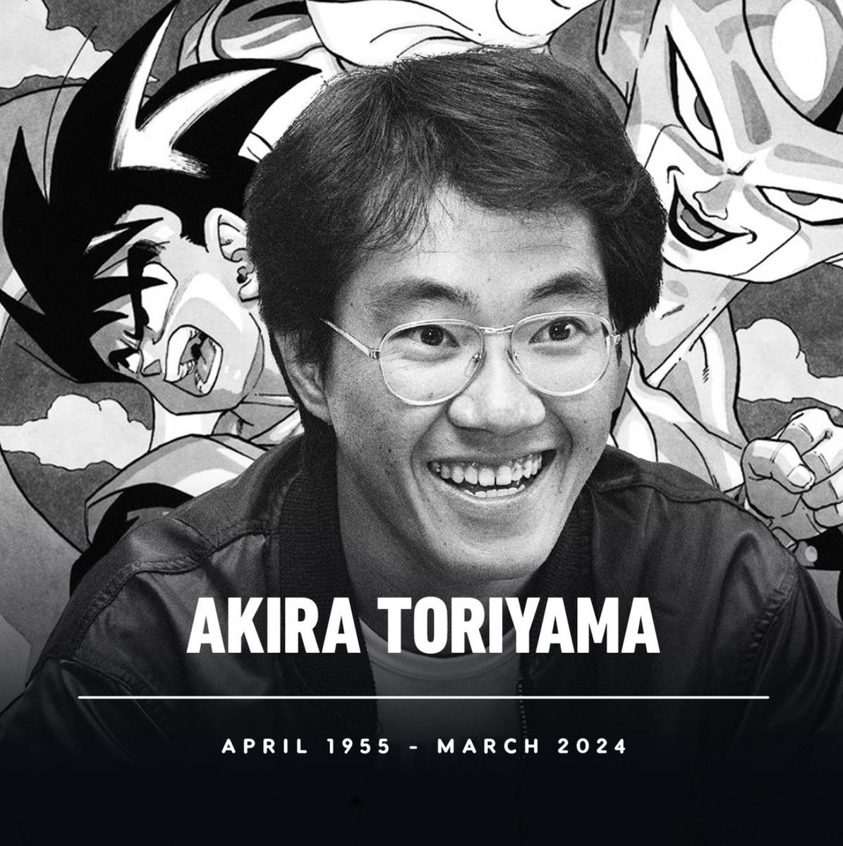 Zanek__'s tweet photo. RIP @RPToriyama  you will never be forgotten for paving the world of the culture that is Anime. from me and many children that grew from your Legendary work, we thank you.. 🫡😢 https://t.co/aIsFR8MjDJ