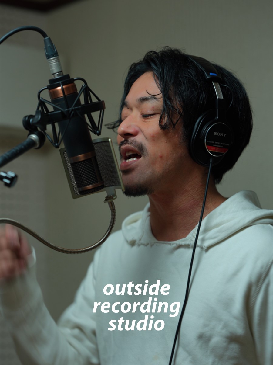 Yasuark氏
レコーディング頑張ってます😄曲の完成が楽しみです😁