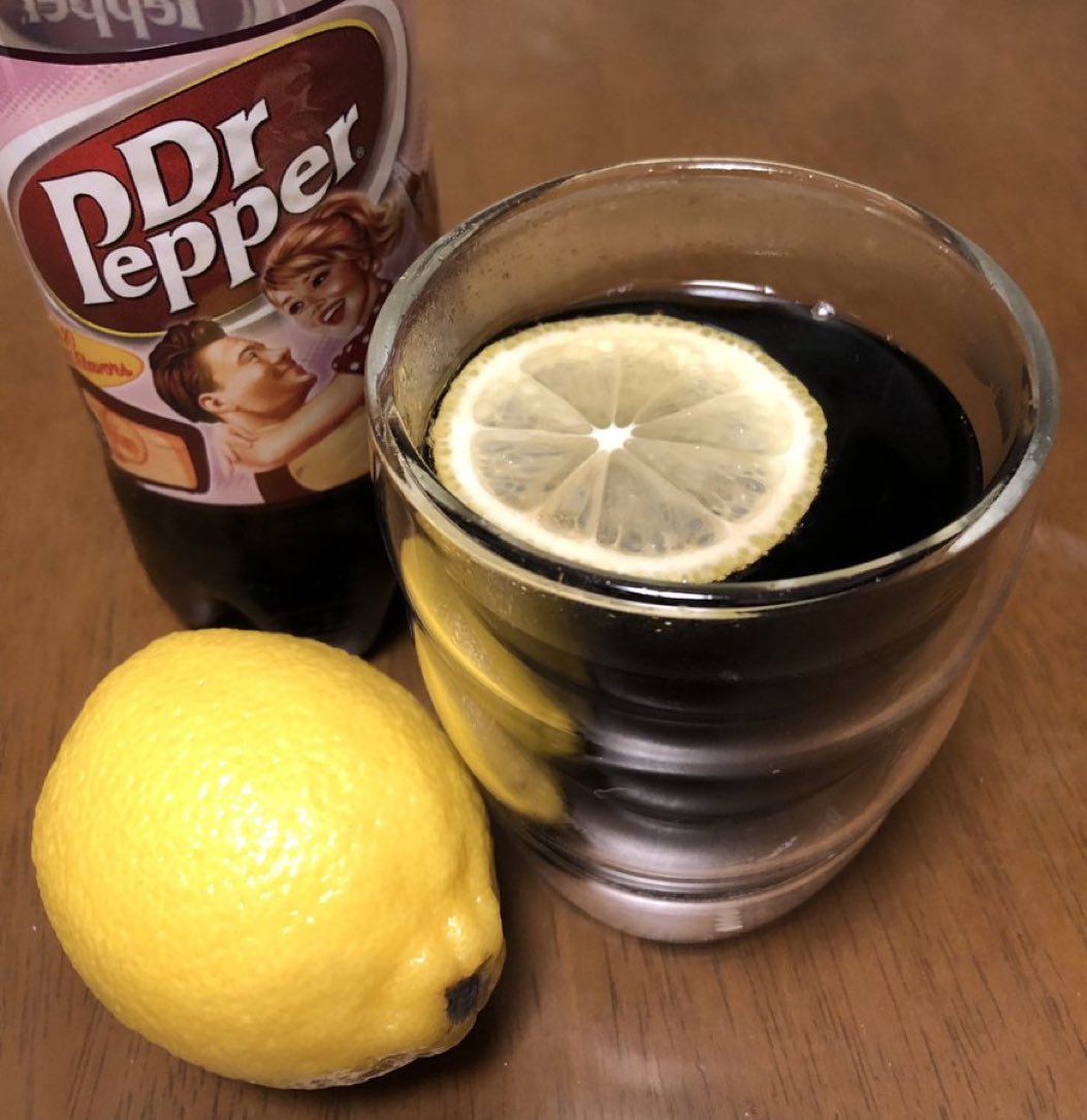 まだ寒いので、こんな日にはホットドクターペッパーもおすすめです