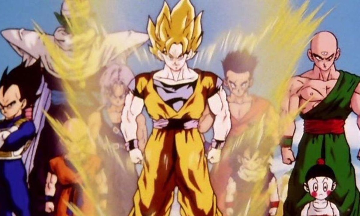 NerdOutput's tweet photo. DBZ in the 90s was top tier childhood. It inspired so many manga and people. My earliest memory was going to roswell new Mexico for vacation and getting a SS trunks sticker during the cell saga and having no idea who he was till the episode dropped. Rip Akira Toriyama. Thx man. https://t.co/5vxKwshMuT