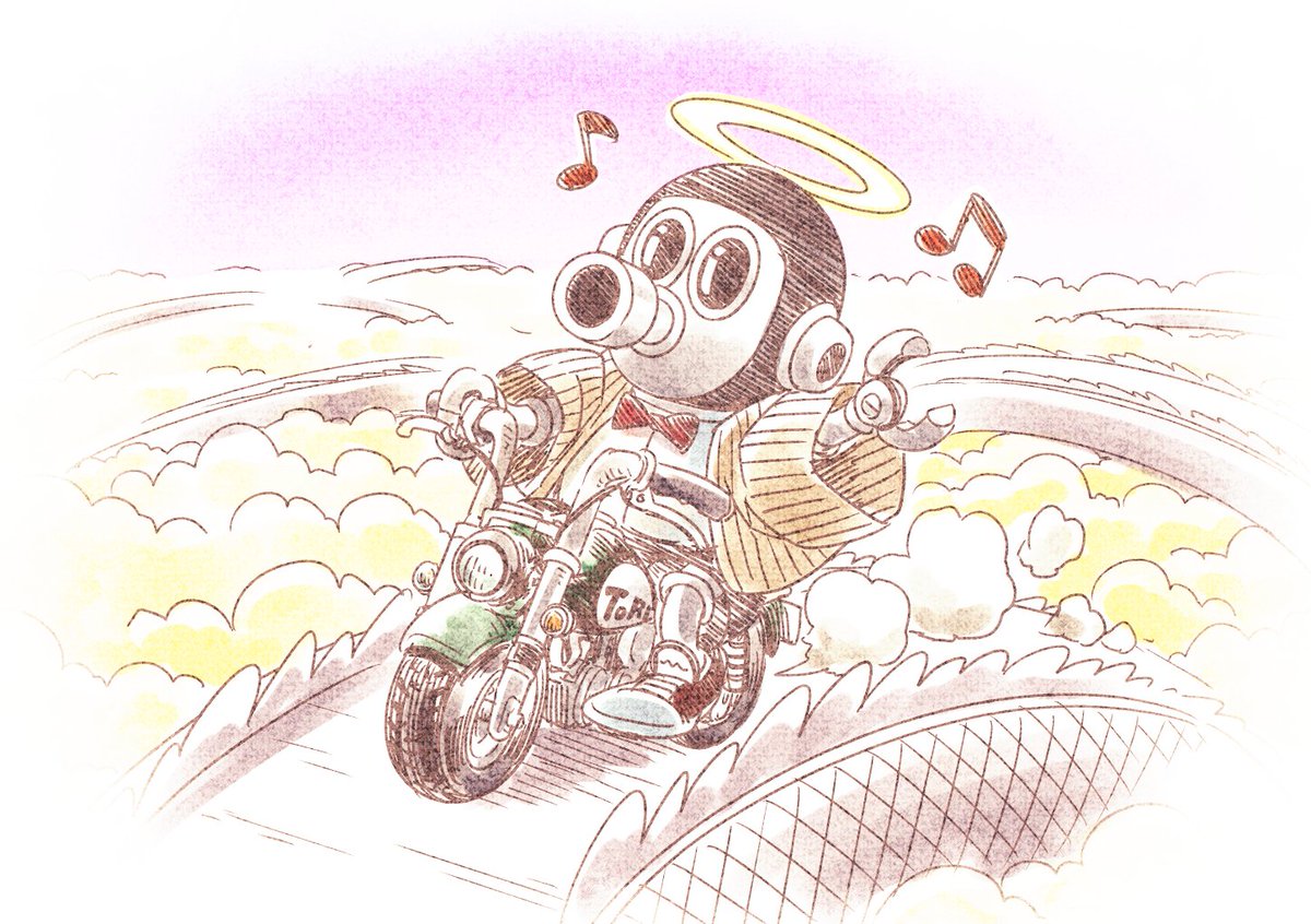 鳥山明先生、あの世では本当にこんな感じなんだろうなって思わせて