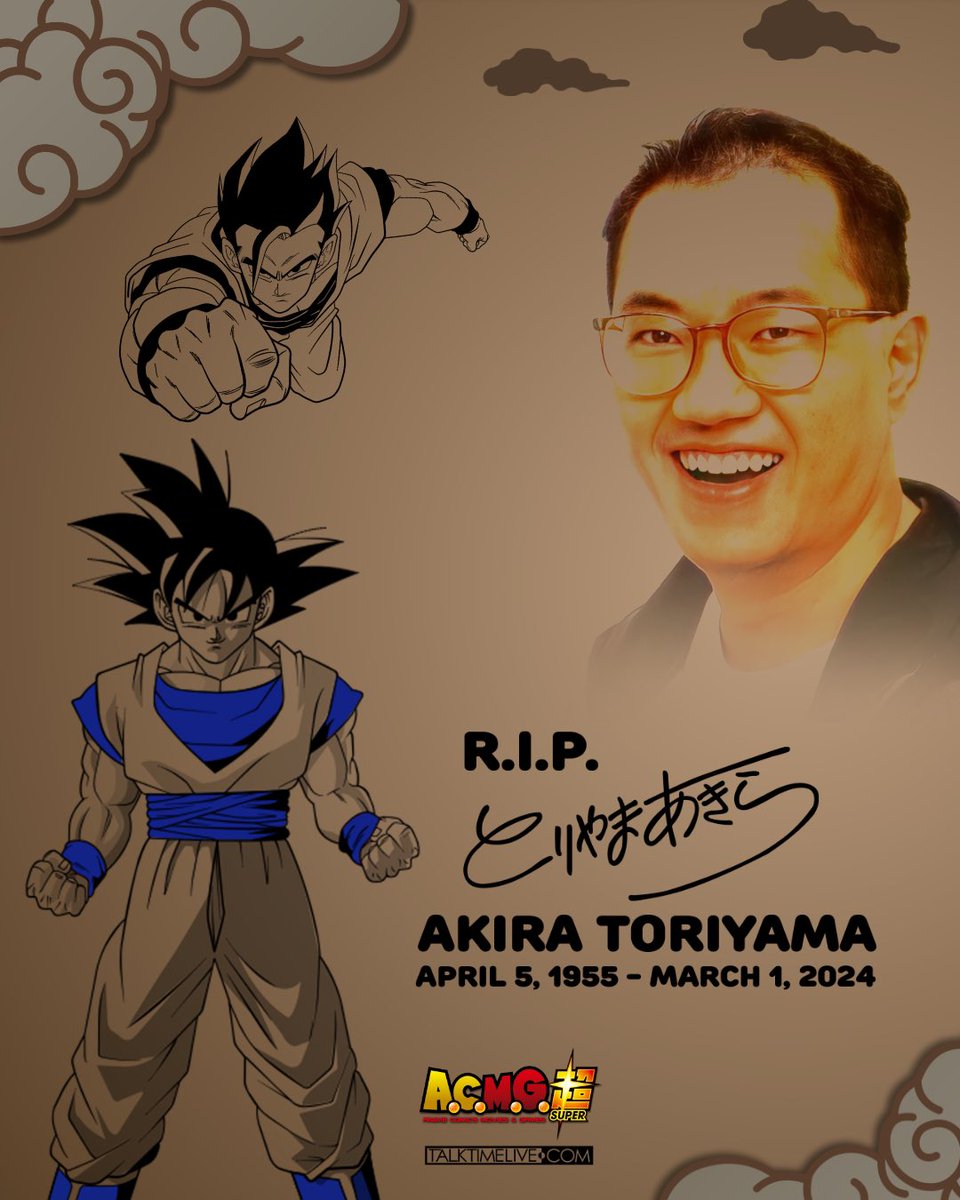 Much like the rest of the world of anime fans I am heartbroken with the news of the passing of a legend. Thank you to one of the BIGGEST reasons many enjoy anime around the world. #RIPAkiratoriyama