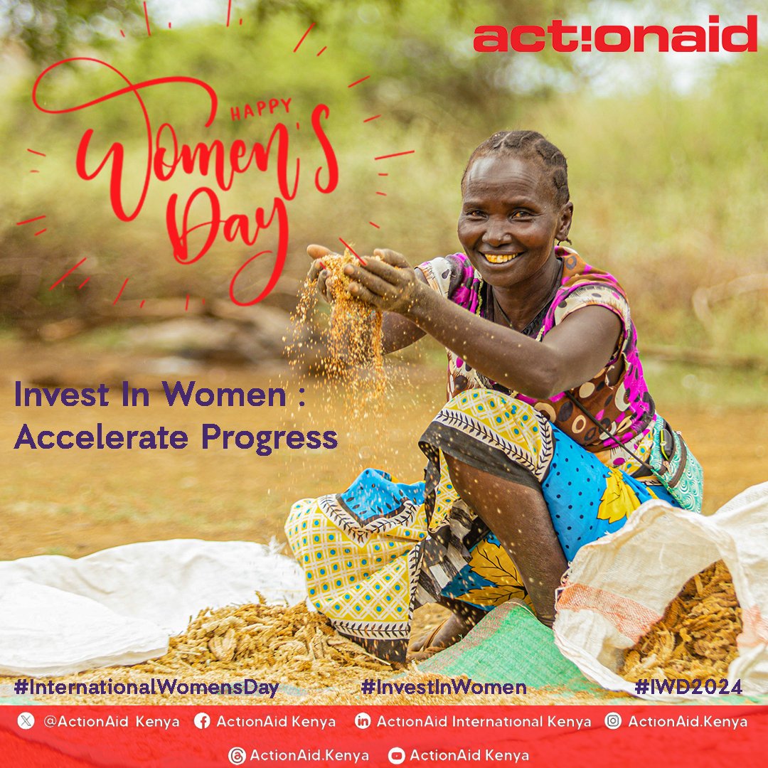 ActionAid_Kenya's tweet photo. ActionAid Kenya🇰🇪 joins the world🌐 in marking #InternationalWomensDay .  As we celebrate the achievements of #women today, let us also recommit ourselves to the ongoing work of dismantling gender stereotypes, promoting inclusive policies, and creating opportunities for all women to fulfill their potential.

#InvestInWomen  #IWD2024  #InvestInWomenKE #InternationalWomensDay2024 #InvestInWomenAccelerateProgress  #ActionAidKenya