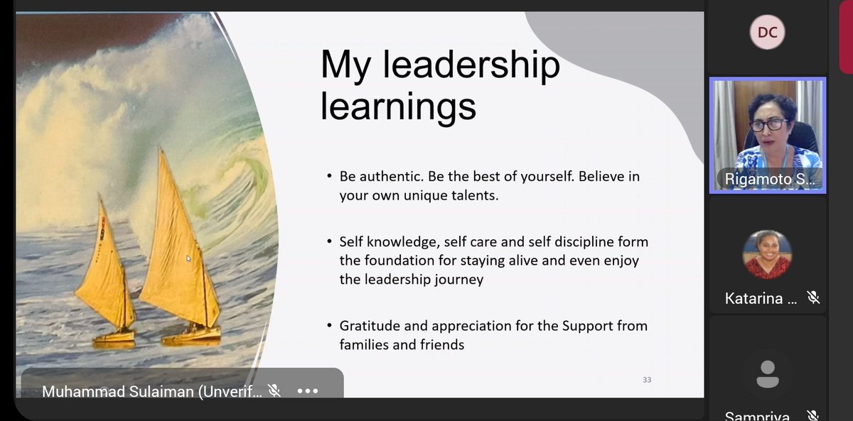 YogeshniChandra's tweet photo. A motivational talk from my role model Dr Rigamoto Taito on "Celebrating Women Leadership" on #IWD24 
@AspenMedicalFJ 
#CountHerIn 
#InvestInWomen #AccelerateProgress https://t.co/FpYWngkRFq