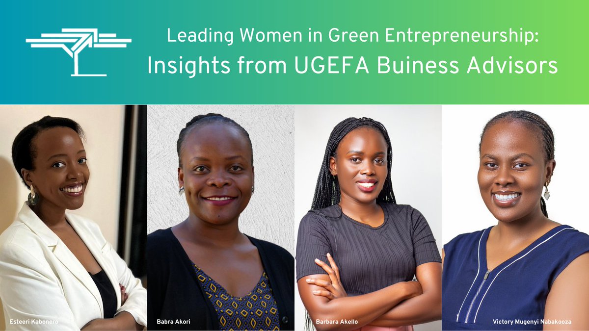 This #InternationalWomensDay, UGEFA spotlights the insights and experiences of four #women business advisors who are actively shaping the landscape of #green #entrepreneurship in #Uganda 🌱 Read more 👉 ugefa.eu/news/leading-w… #InspireInclusion #IWD #IWD2024