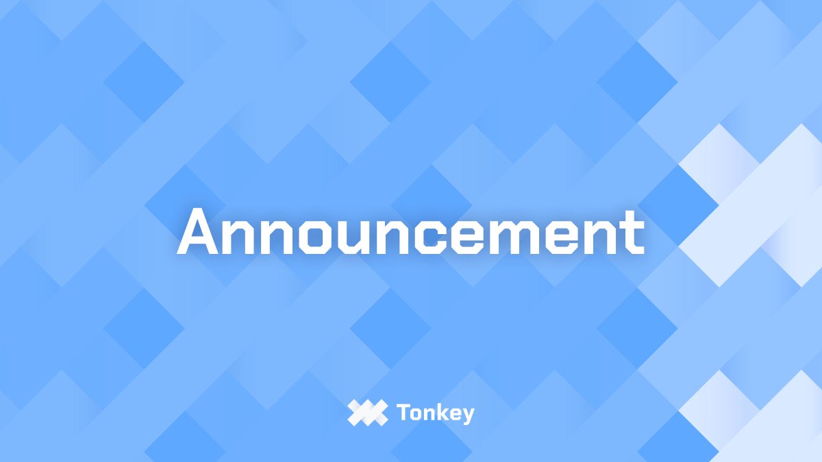 Tonkey – TON Multisig Wallet tweet media