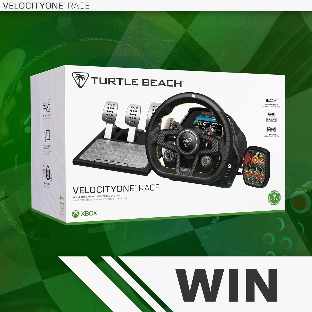 We’re giving you the chance to get your hands on this VelocityOne Race by @TurtleBeach_AU! To enter, RT and follow us! You can enter once per platform! good luck 🏎️ T&C’s: xbx.lv/3TrHSky