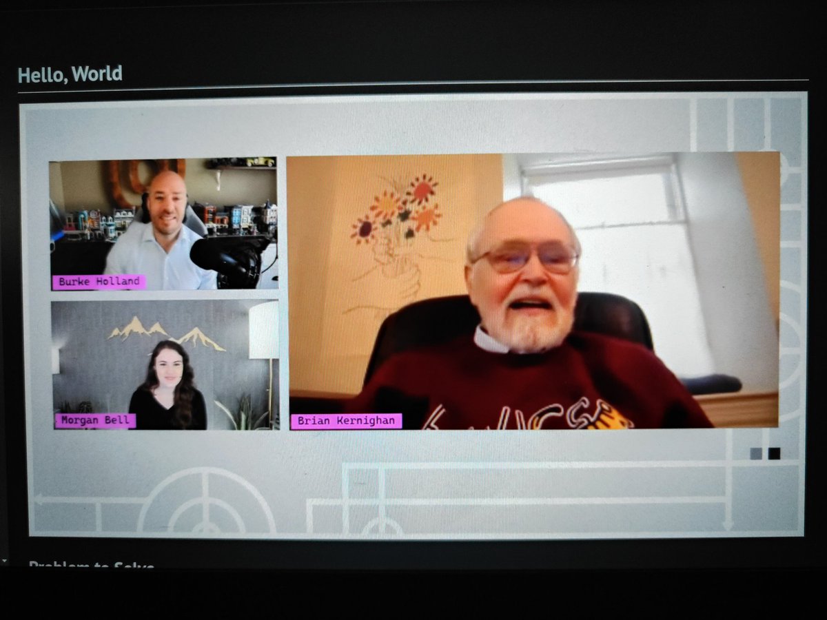 iSahilAnsari's tweet image. Brian Kernighan, co-author of &apos;The C Programming Language,&apos; introduced &apos;Hello, World!&apos; as a simple starting point for programmers. In this interview, he shared the insight behind this iconic tradition – a glimpse into the humble origins of coding.

 #HelloWorld  #programming
