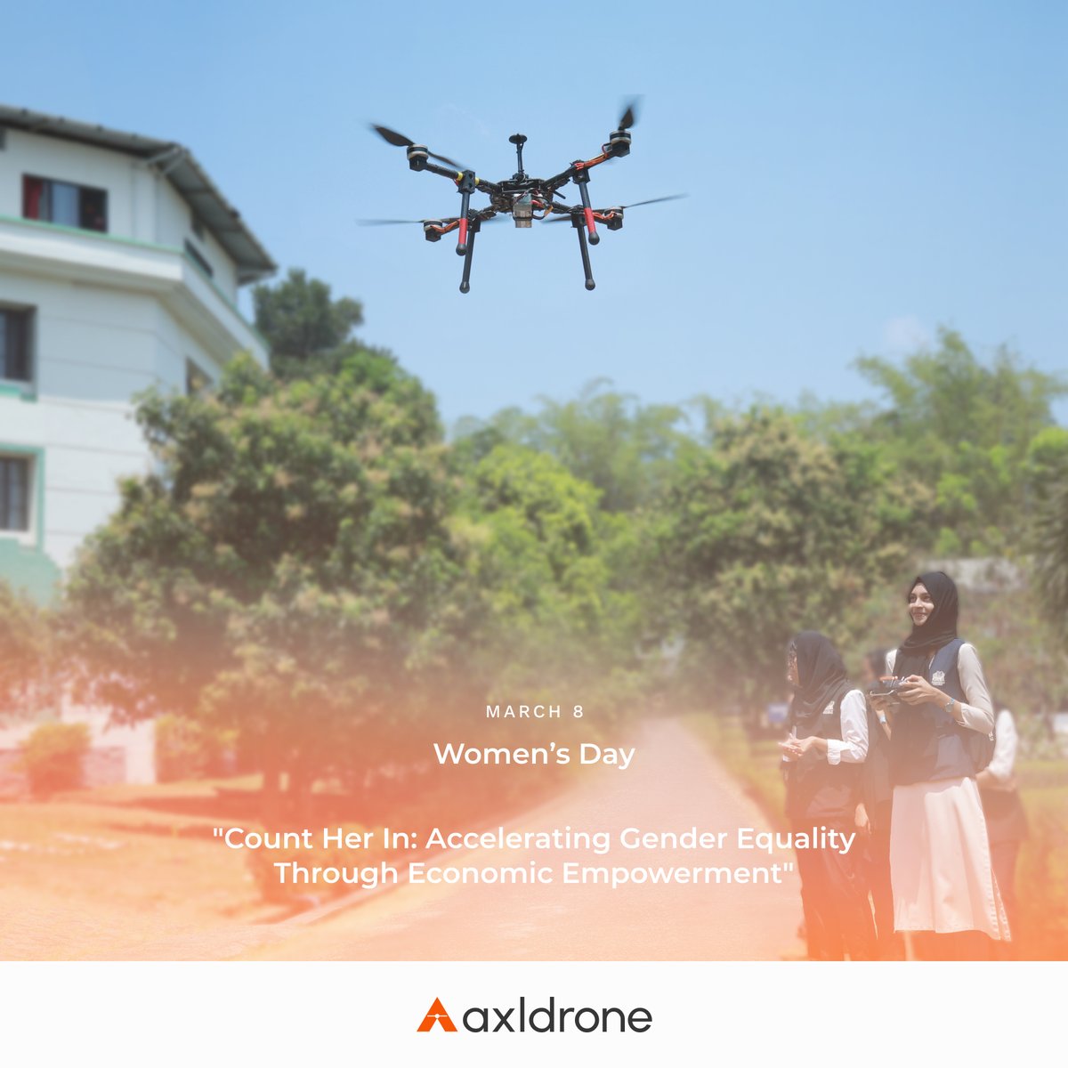 axl_drone's tweet photo. Empowering skies, limitless horizons.

https://t.co/XQXPkDcLD6
#womenindrone #InternationalWomensDay2024  #axldrone #drones  #WomensDaySpecial https://t.co/dRMDezB7y2