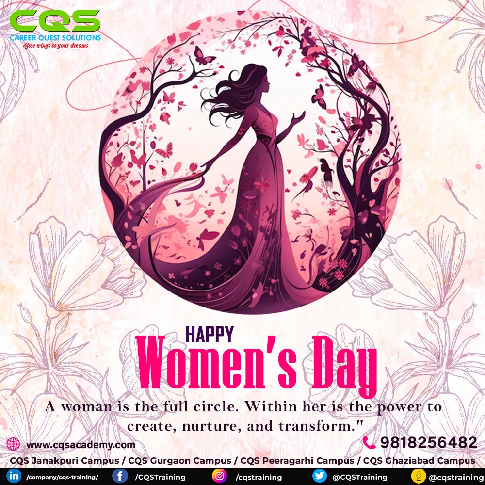 CQSTraining's tweet image. #CQSTraining #InternationalWomensDay #EmpowerWomen #WomenInTech #IWD2024 #Equality #Diversity #Inclusion #SkillEnhancement #TrainingAndDevelopment #FutureSkills