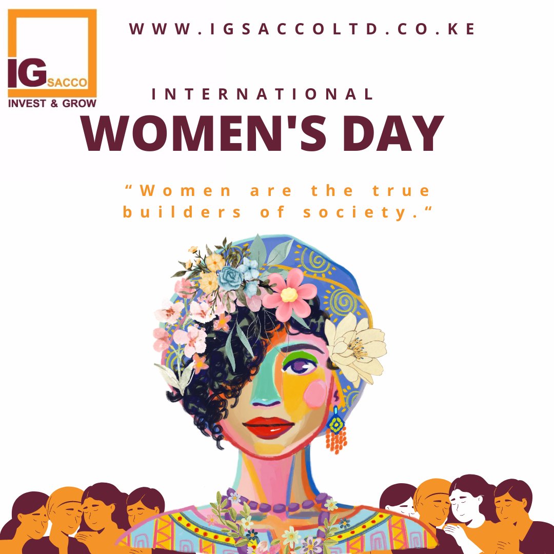 Happy International Women's Day! We celebrate the strength, resilience, and achievements of women everywhere. Join us in supporting women's economic empowerment and creating a brighter future for all! #InternationalWomensDay #FinancialEmpowerment #IGSacco #InspireInclusion
