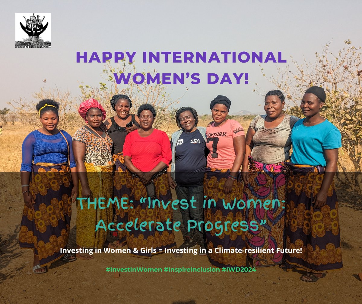 Invest in Women, Fight Climate Change! #InvestInWomen 
This #WomensDay24, empower women &amp; girls - the most impacted by climate change, but also powerful changemakers!

Education, training &amp; resources for women farmers, leaders &amp; businesses create a more resilient future for all.
