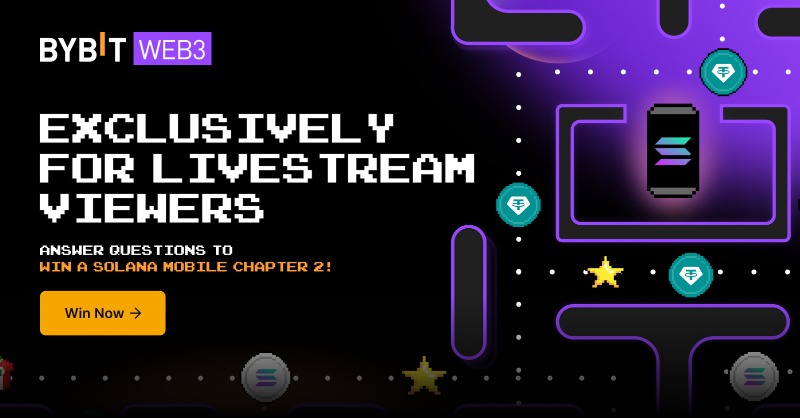 Bybit_Official's tweet photo. 🚨 SAVE THE DATE: 13 MAR, 9:30am UTC, Solana Fiesta Livestream

Tune In &amp; Stand to Win a Solana Mobile!

Hear from:
1️⃣ @Benbybit, CEO of Bybit, 
2️⃣ @calilyiu, President of Solana Foundation, 
3️⃣ @TakayamaJoe, @mrgnalt, @trader_marky, @vibhu

#BybitWeb3 #TheCryptoArk #SolanaFiesta