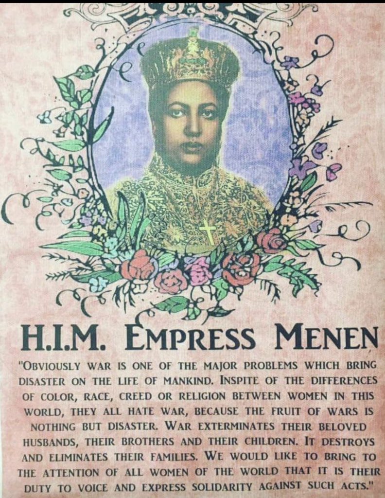 Happy women's Day with the Guidance of Queen Makeda Empress Menen.