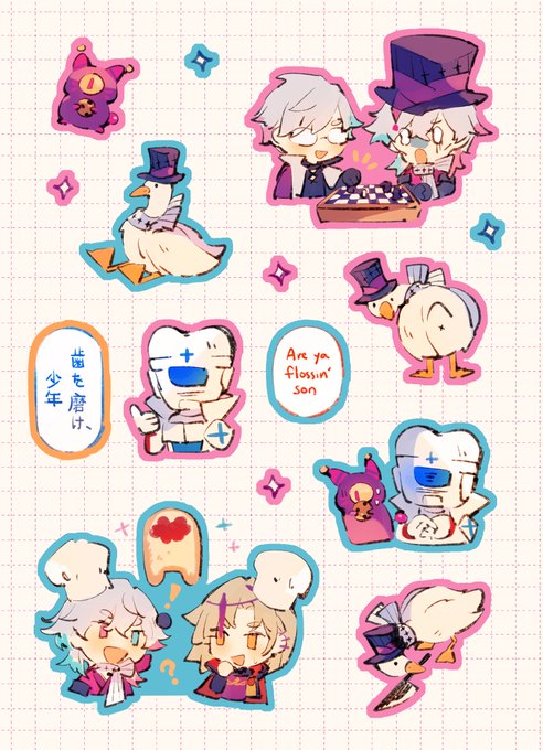 Bettel sticker sheet ft. Dentman!! #bettelful 