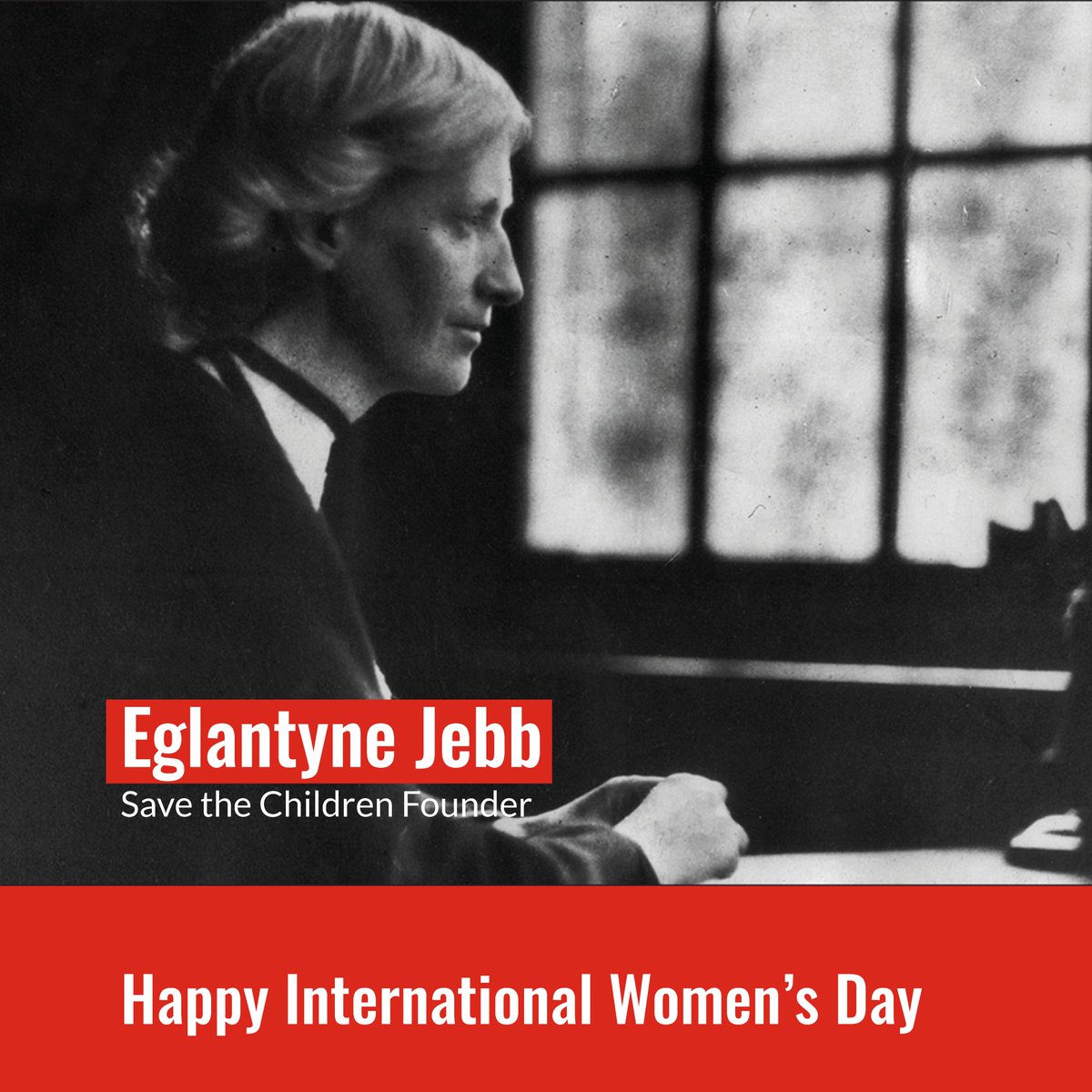 This International Women's Day, we pay tribute to the visionary Eglantyne Jebb, whose compassion and dedication laid the foundation for our work at Save the Children. Her legacy continues to inspire us to advocate for children's rights worldwide. #IWD2024 #SCIWomenInAction